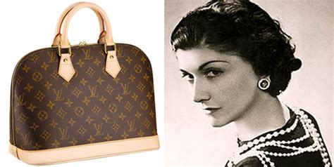 coco chanel louis vuitton alma